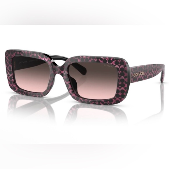 Coach Ruby Pearl Signature C Sunglasses - Picture 1 of 15
